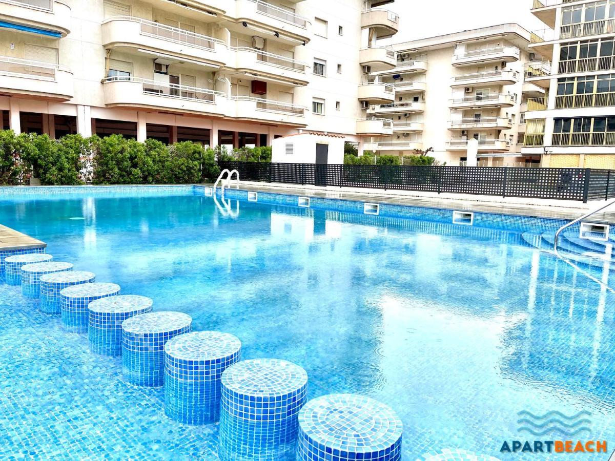 ApartBeach ADRIÁTICO VISTAS PLAYA Y PISCINAS Apartamento La Pineda Exterior foto