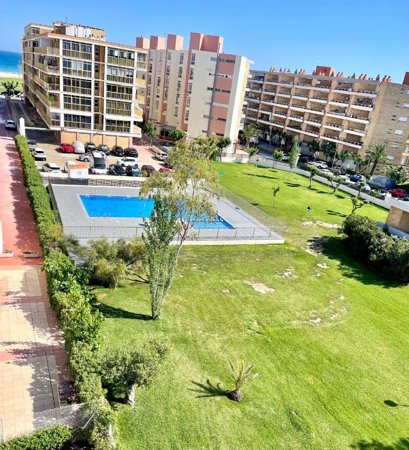 ApartBeach ADRIÁTICO VISTAS PLAYA Y PISCINAS Apartamento La Pineda Exterior foto